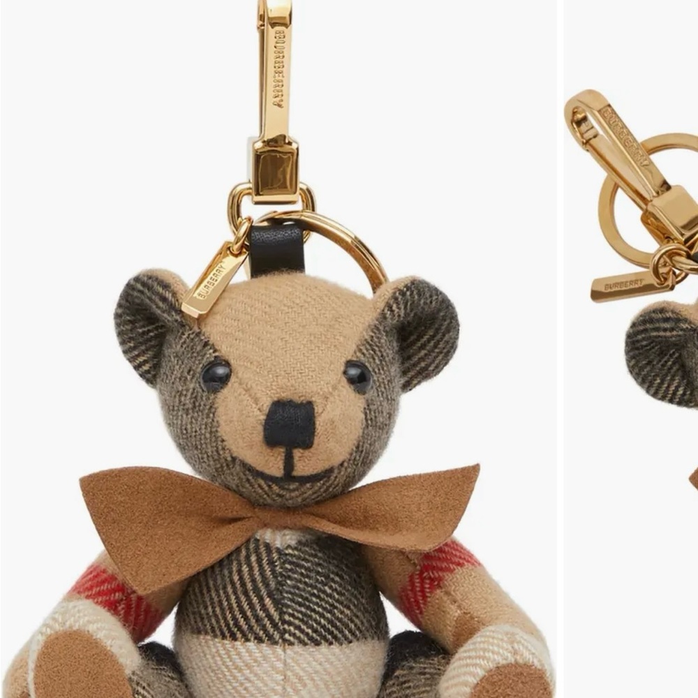 Authentic Burberry bear keychain